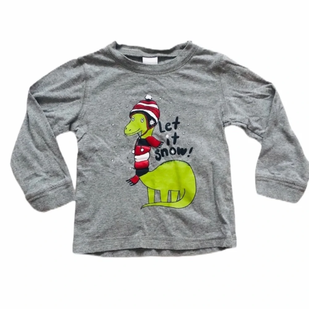 Winter Theme Long Sleeve Shirt Size 18-24 Months